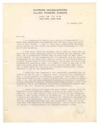 Letter From Howard McCrum Snyder to Eli Ginzberg