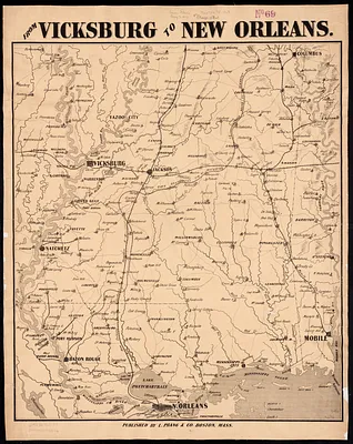 From Vicksburg to New Orleans
