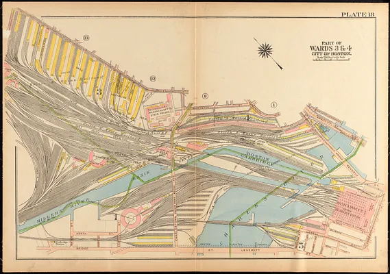 Atlas of the city of Boston, Charlestown and East Boston