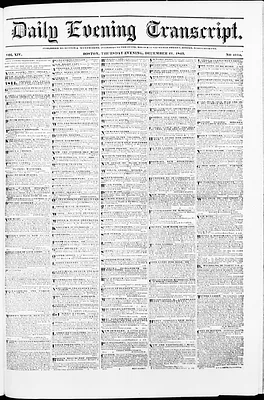 Daily Evening Transcript