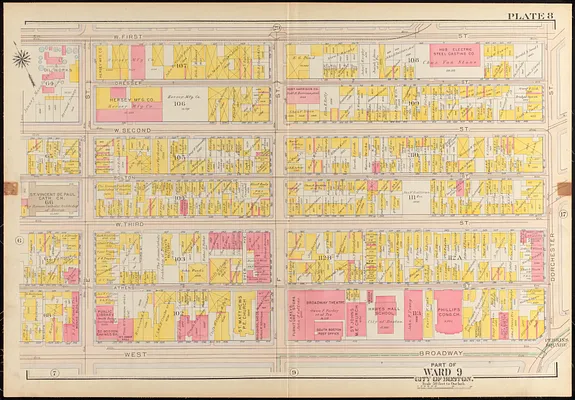 Atlas of the city of Boston, South Boston