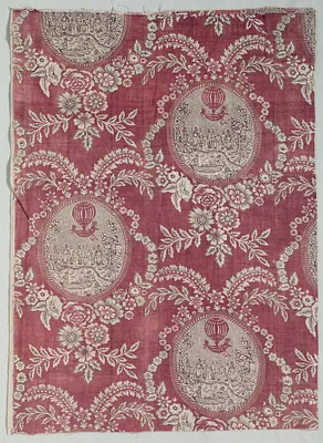 Fragment of Woodblock Printed Cotton