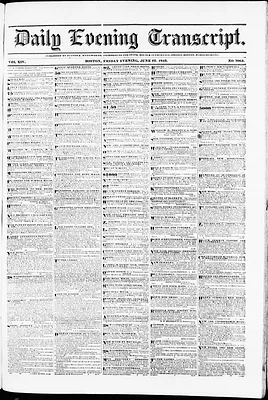 Daily Evening Transcript
