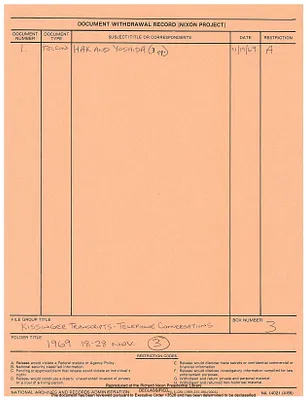November 18-28, 1969 [1 of 2]