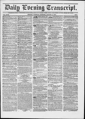 Daily Evening Transcript