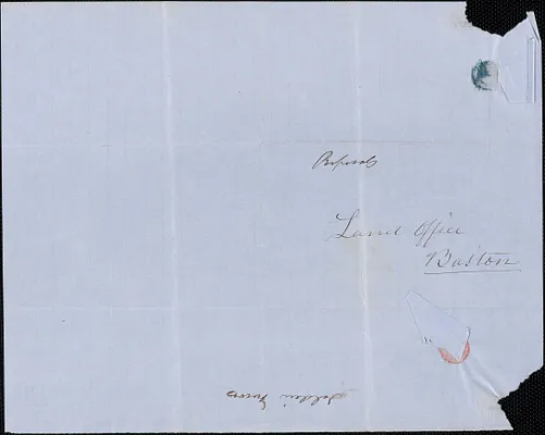 Joel Bartlett to Samuel Warner, 1 October 1851
