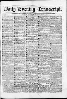 Daily Evening Transcript