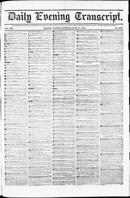 Daily Evening Transcript