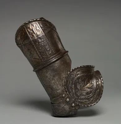 Right Arm Elements from a Boy's Armor (Rerebrace with Couter)