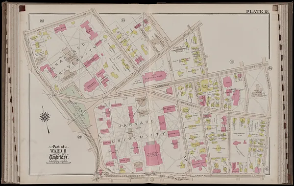 Atlas of the city of Cambridge, Massachusetts