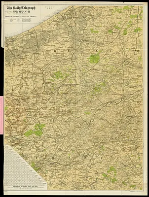 The Daily Telegraph war map no. 11