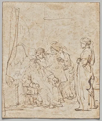 Tobias Healing His Father's Blindness