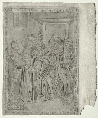 The Passion:  Christ before Caiaphas
