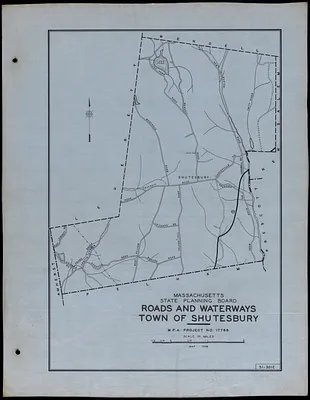 Roads and Waterways Town of Shutesbury