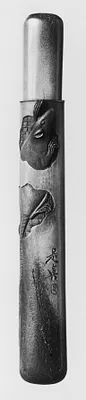 Pipe Case with a Rat Crawling Through Holes