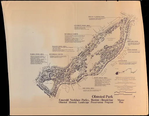 Olmsted Park master plan