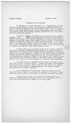 White House Press Release, Statement by President Harry S. Truman