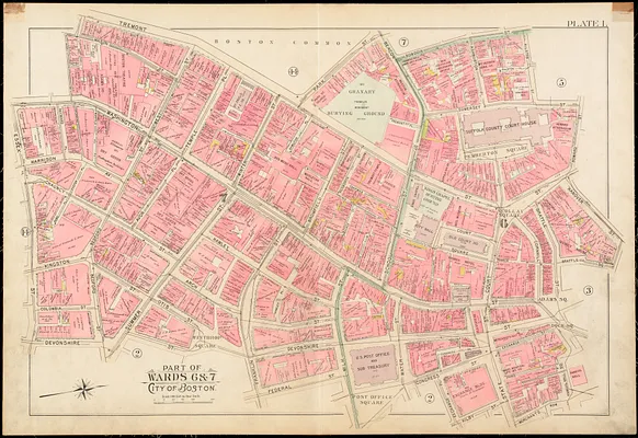 Atlas of the city of Boston, Boston proper and Roxbury