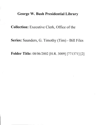08/06/2002 [H.R. 3009] [771371] [2]