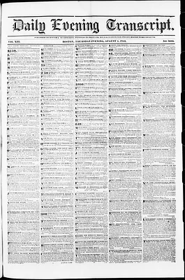 Daily Evening Transcript
