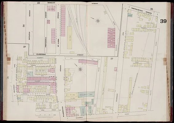 Insurance map of Boston : volume 2