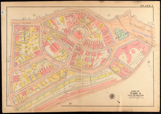 Atlas of the city of Boston, Charlestown and East Boston