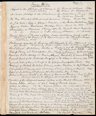 Bibliography by Samuel May, [after 1862]