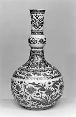 One of a Pair of Export Bottles