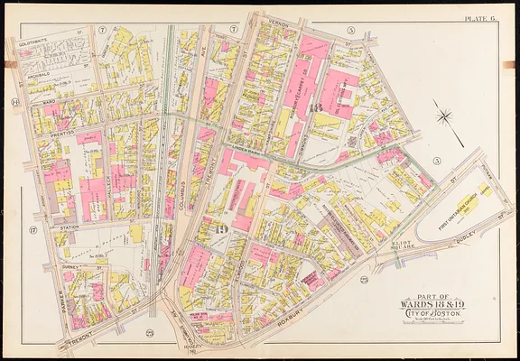 Atlas of the city of Boston, Roxbury