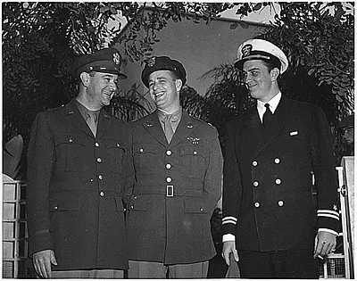 Elliot Roosevelt and FDR Jr