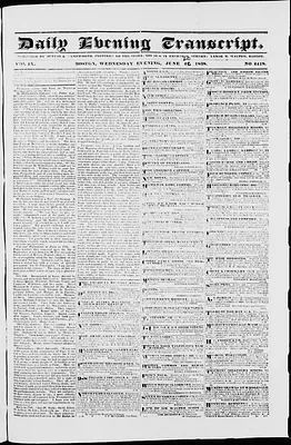 Daily Evening Transcript