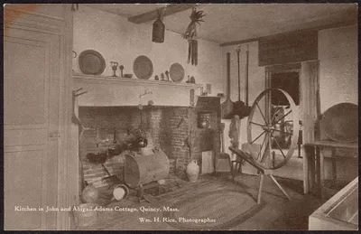 Kitchen in John Adams cottage