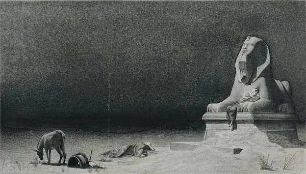 The Rest on the Flight into Egypt (recto)
