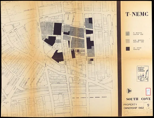 South Cove property ownership 1962