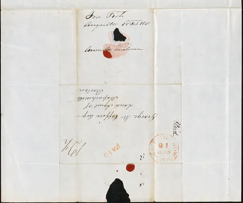 Ira Fish to George Coffin, 15 February 1845