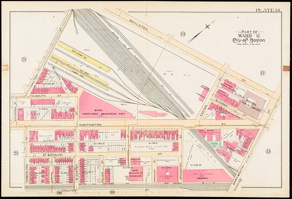 Atlas of the city of Boston : city proper and Roxbury