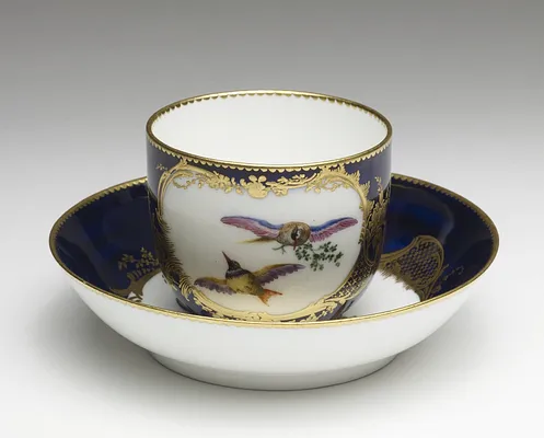 Cup and Saucer (Gobelet ‘Calabre’ et Soucoupe)