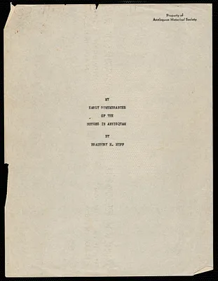 Remembrances of Houses by B.H. Huff