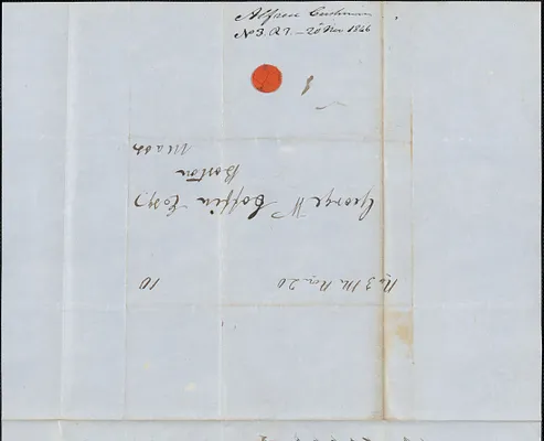 Alfred Cushman to George Coffin, 20 November 1846