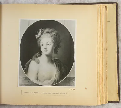 Franz. von 1768: "Bildnis der juengeren Godeswid"