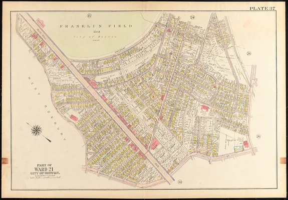 Atlas of the city of Boston, Dorchester