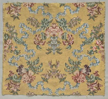 Length of Brocaded Silk