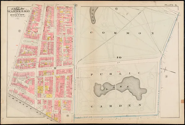 Atlas of the city of Boston : city proper