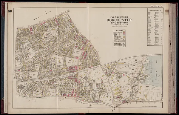 Atlas of Dorchester, West Roxbury and Brighton, city of Boston