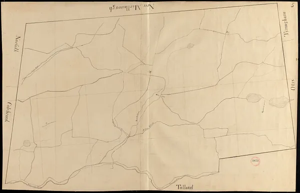 Plan of Sandisfield made by Luke Barber, dated December 24, 1830