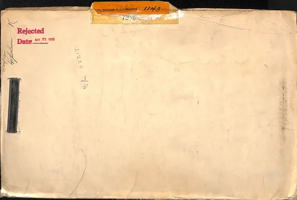 William B. Roy Loan Case File