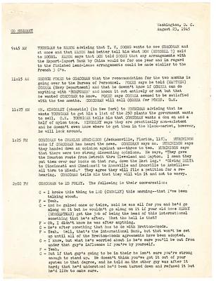 Summaries of Telephone Conversations