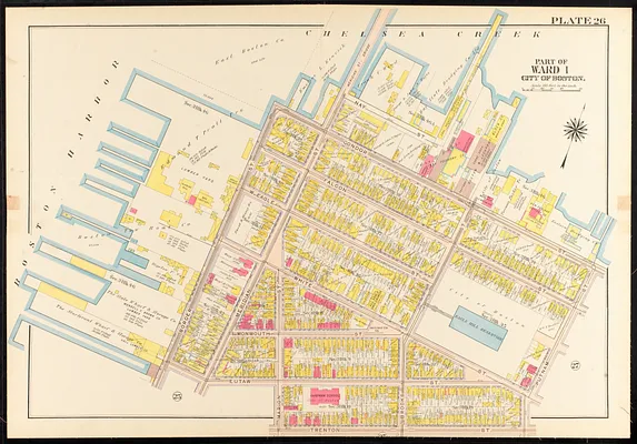Atlas of the city of Boston, Charlestown and East Boston