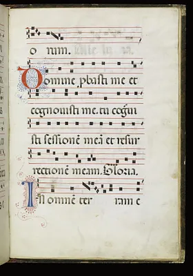 Leaf from Antiphonary