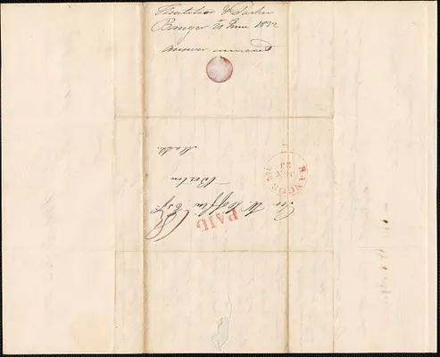 Thatcher and Parker to George Coffin, 21 June 1832